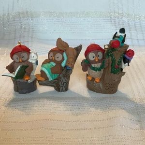Hallmark Owliver collection series ornaments